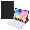 Round Cap Bluetooth Keyboard Leather Case with Pen Slot for Samsung Galaxy Tab S6 Lite / S7 / A7 10.4 2020