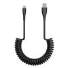 3A Type-C / USB-C Spring Charging Data Cable