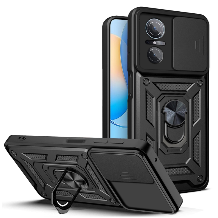 Sliding Camera Cover TPU + PC Phone Case