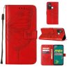 Embossed Butterfly Leather Phone Case