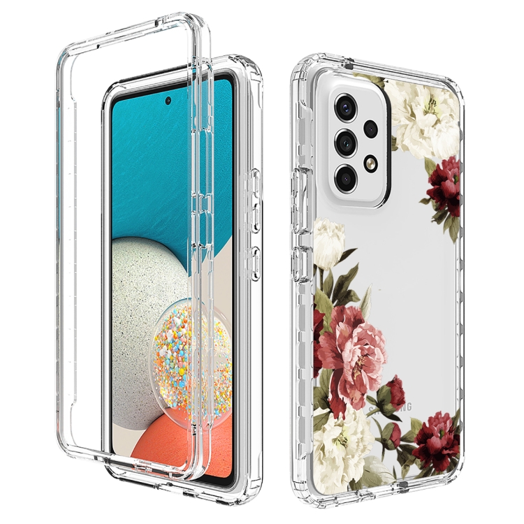 PC + TPU Transparent Painted Phone Case