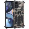 Camouflage Armor Kickstand Magnetic Phone Case