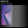 50 PCS 0.26mm 9H 2.5D Tempered Glass Film