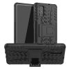 Tire Texture Shockproof TPU+PC Protective Case with Holder