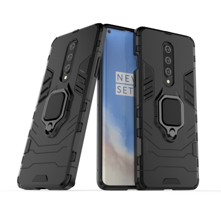 PC + TPU Shockproof Protective Case with Magnetic Ring Holder