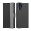Twill Texture Side Button Leather Phone Case