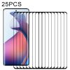 25 PCS 3D Curved Edge Full Screen Tempered Glass Film