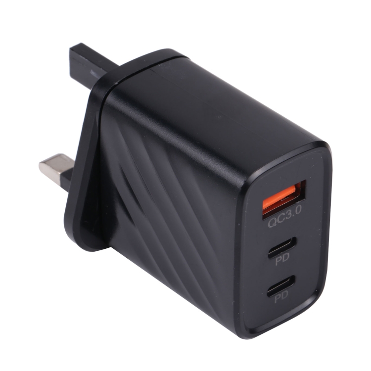 AR-892 3 in 1 QC3.0 PD20W USB + USB-C / Type-C Wall Travel Charger