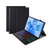 AHW12-AS Detachable Backlight Bluetooth Keyboard Tablet Leather Case