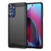 Brushed Texture Carbon Fiber TPU Phone Case