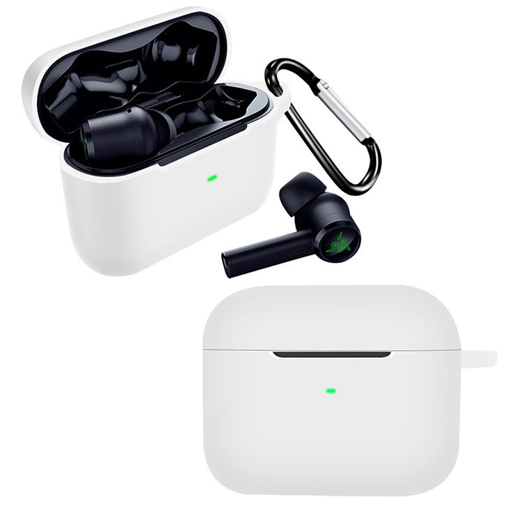 Pure Color Bluetooth Earphone Soft Silicone Protective Case With Hook