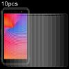 10 PCS 0.26mm 9H 2.5D Tempered Glass Film