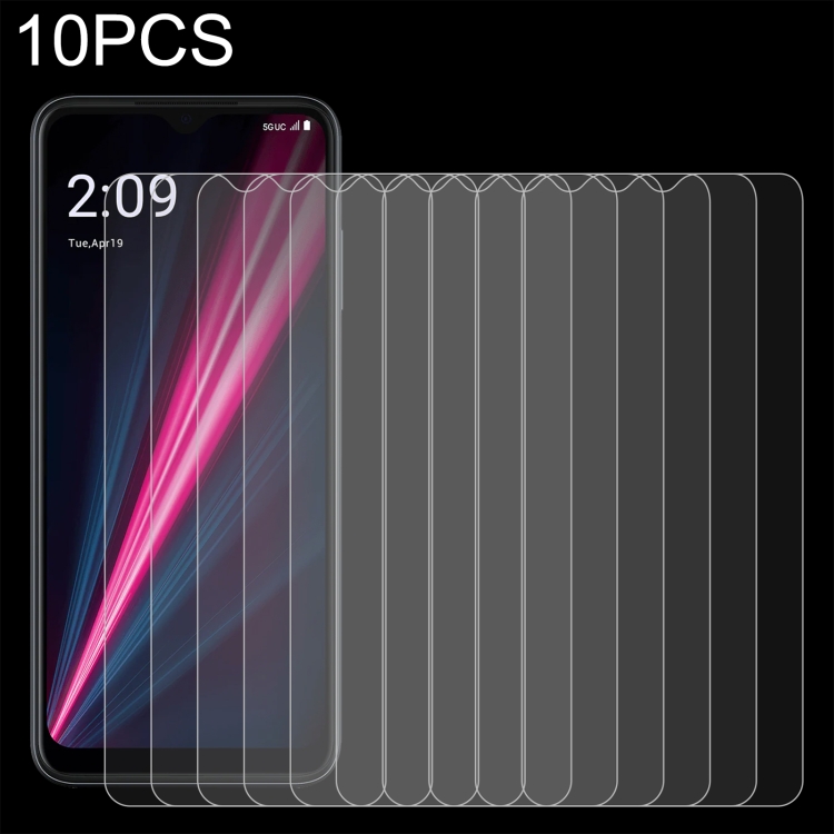 10pcs 0.26mm 9H 2.5D Tempered Glass Film