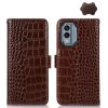 Crocodile Top Layer Cowhide Leather Phone Case