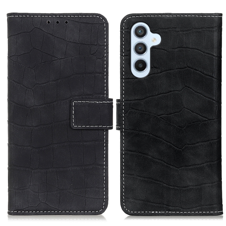 Magnetic Crocodile Texture Horizontal Flip Leather Phone Case