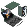 GKK Magnetic Folding Bluetooth Keyboard Leather Case with Pen