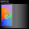 50 PCS 0.26mm 9H 2.5D Tempered Glass Film