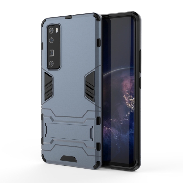 Shockproof PC + TPU Protective Case with Invisible Holder