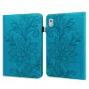Lace Flower Embossing Pattern Leather Tablet Case