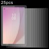 For Teclast P25T / P26T 25pcs 0.3mm 9H Explosion-proof Tempered Tablet Glass Film