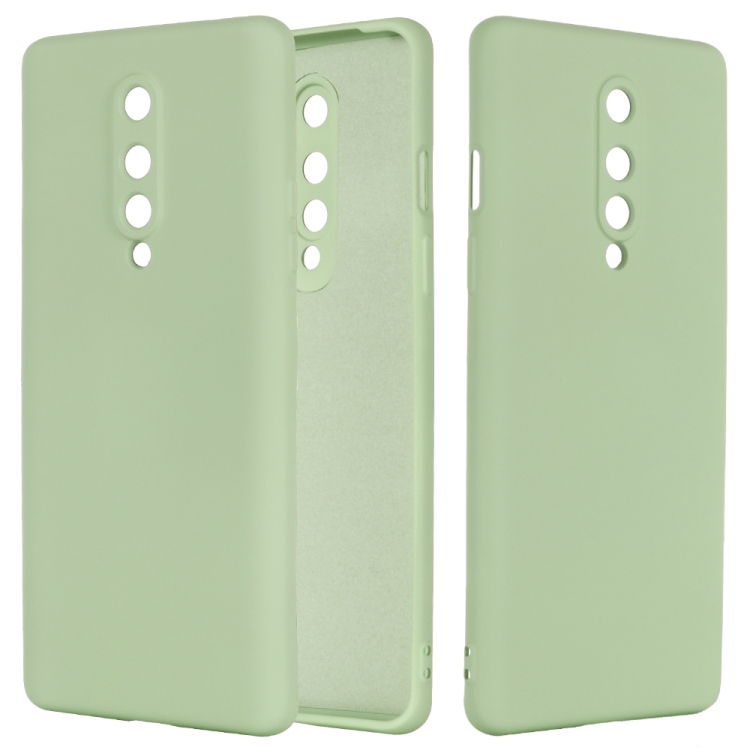 Pure Color Liquid Silicone Shockproof Full Coverage Case