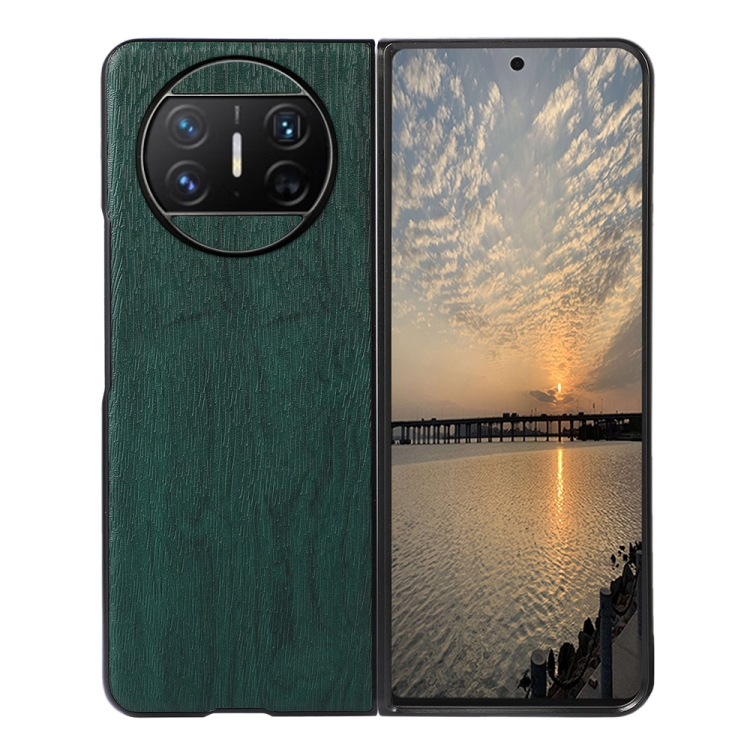 Wood Texture PU Phone Case