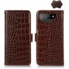 Crocodile Top Layer Cowhide Leather Phone Case