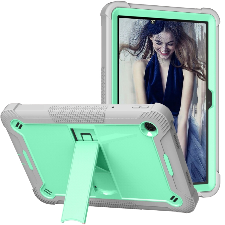 Shockproof Silicone Hybrid PC Tablet Case with Holder