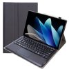 AV12-A Ultra-thin Split Bluetooth Keyboard Leather Tablet Case with Touchpad
