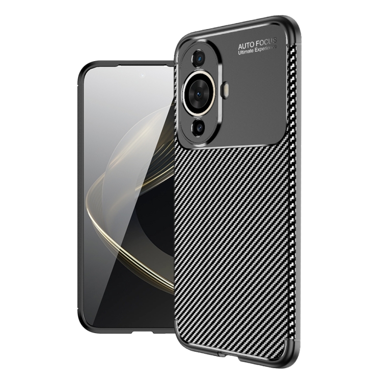 Carbon Fiber Texture Shockproof TPU Phone Case