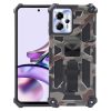 Camouflage Armor Kickstand TPU + PC Magnetic Phone Case