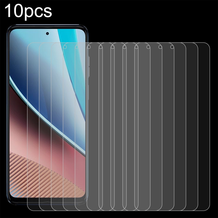10pcs 0.26mm 9H 2.5D Tempered Glass Film