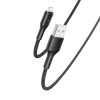 YESIDO CA97 2.4A USB to 8 Pin Braided Charging Data Cable with Indicator Light