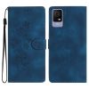 Flower Butterfly Embossing Pattern Leather Phone Case