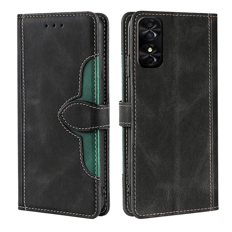 Skin Feel Magnetic Buckle Leather Phone Case