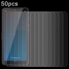 50pcs 0.26mm 9H 2.5D Tempered Glass Film