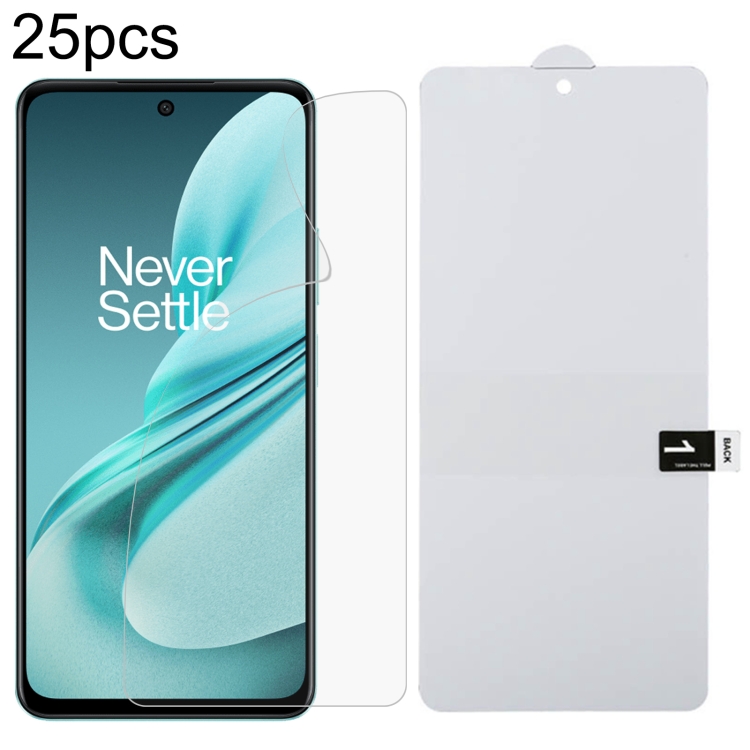 25pcs Full Screen Protector Explosion-proof Hydrogel Film
