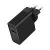 GVDA 65W USB+USB-C/Type-C Fast Charger, EU Plug