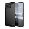Brushed Texture Carbon Fiber TPU Case