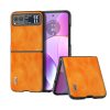 ABEEL Dual Color Lichi Texture PU Phone Case
