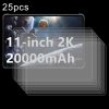 25pcs 9H 0.3mm Explosion-proof Tempered Glass Film