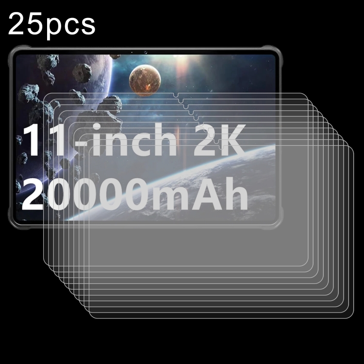 25pcs 9H 0.3mm Explosion-proof Tempered Glass Film