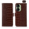 Crocodile Top Layer Cowhide Leather Phone Case