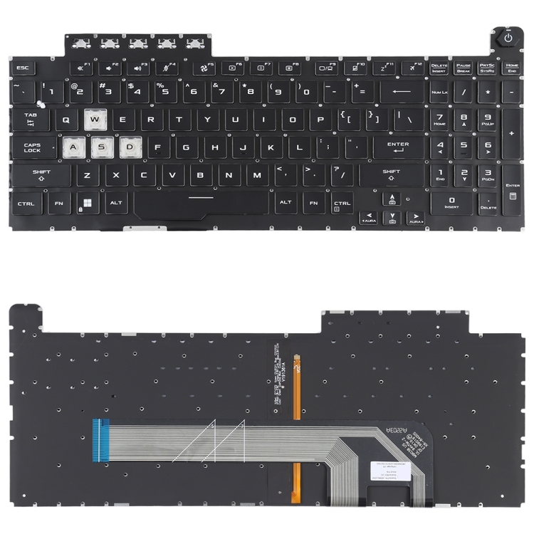 US Version Backlight Laptop Keyboard