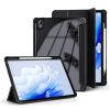 3-Fold Clear Acrylic Leather Tablet Case