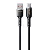 WK WDC-09a 6A USB to USB-C/Type-C Silicone Data Cable, Length: 1.2m