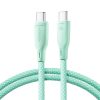 JOYROOM SA34-CC3 60W USB-C/Type-C to USB-C/Type-C Fast Charge Data Cable, Length: 1m