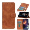 KHAZNEH Retro Texture PU + TPU Horizontal Flip Leather Case with Holder & Card Slots & Wallet