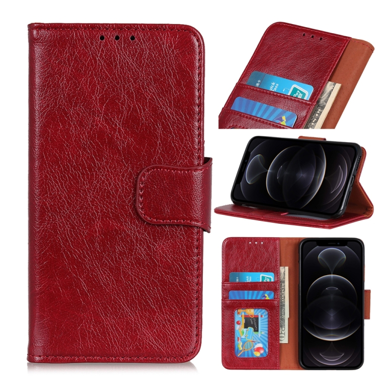 Napa Texture Horizontal Flip Leather Case with Holder & Card Slot & Wallet