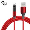 2.4A USB to 8 Pin 180 Degree Rotating Elbow Charging Cable